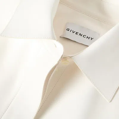 Givenchy Minimalist Solid-color Shirt In White