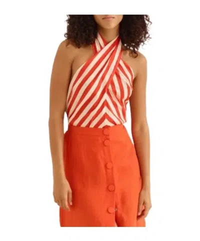 Eres Alter-ego Blouse In Orange
