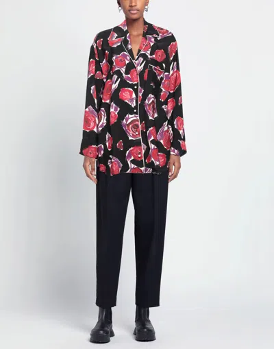 Marni Printed Shirt In Black