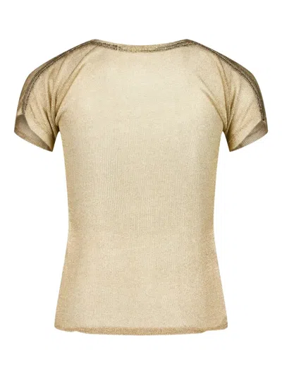 Ottolinger Knitted T-shirt In Brown