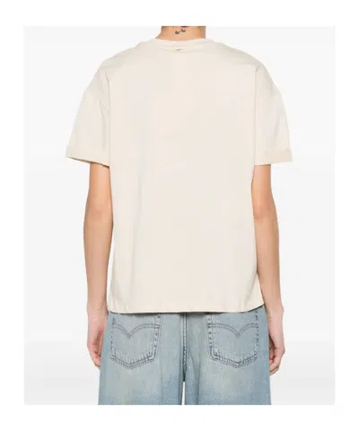 Twinset Twin-set Orange Cotton T-shirt In Neutral