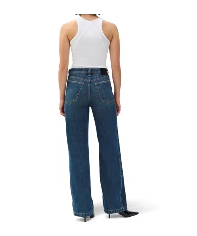 Rag & Bone Belt Loop Jeans In Blue
