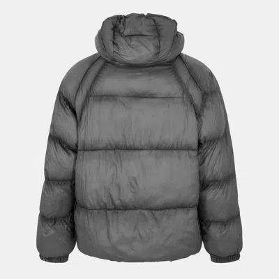 Represent Solid Color Down Jacket In Gray