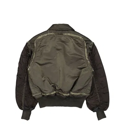 Misbhv Deconstructed Bomber Jacket In Black