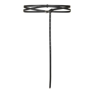 Givenchy Minimalist Belt In Black