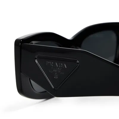 Prada Square Sunglasses In Black