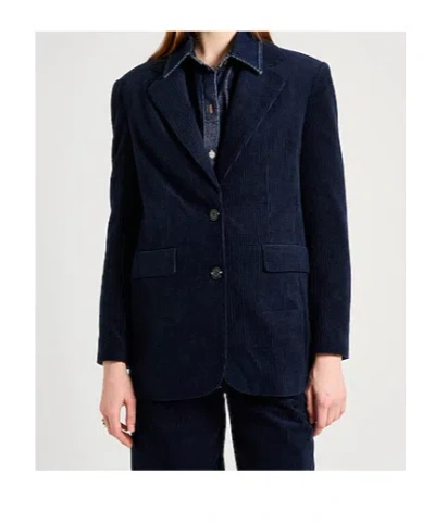 Maxco. Single-breasted Suit Jacket In Black