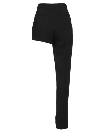 Dolce & Gabbana Solid Color Suit Pants In Black