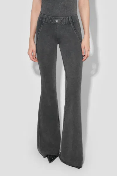 Misbhv Flared Track Pants In Black