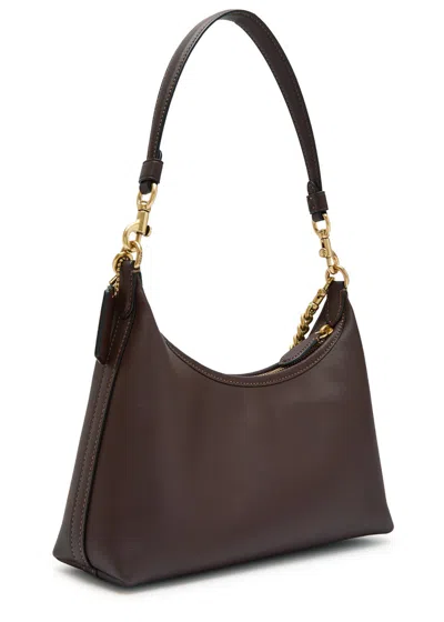 Coach Leather Shoulder Bag In Brown