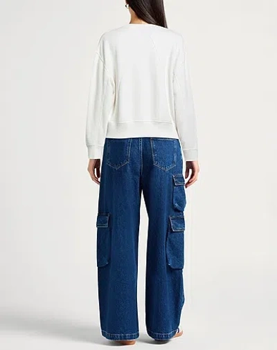 Rag & Bone Solid-color Printed Sweatshirt In White