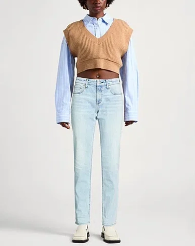 Rag & Bone Denim Tight Pants In Blue
