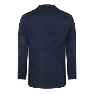 Hugo Boss Single-breasted Suit Jacket In Blue