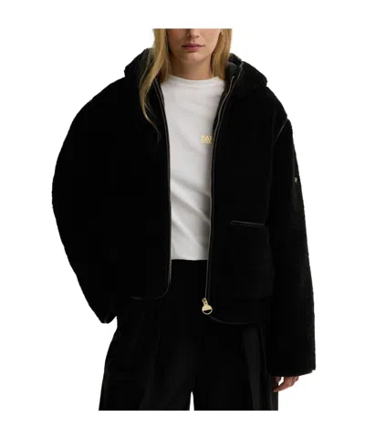 Barbour Solid Color Coat In Black