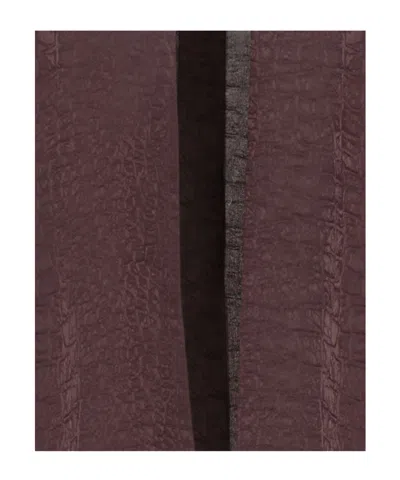 Jacquemus Solid Colour Shirts In Dark Brown