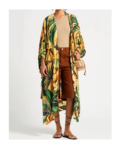 Farm Rio Patterned Jacket In Multi