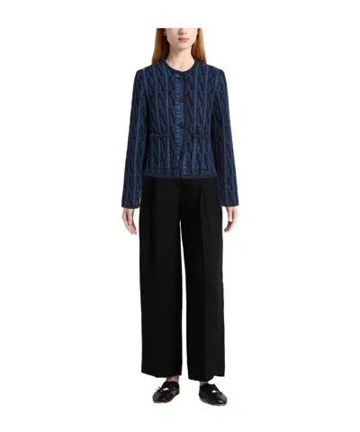 Rag & Bone Plain Colour Denim Jackets In Blue