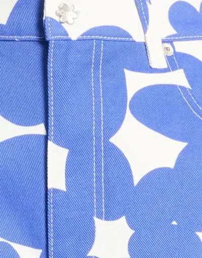Marni Belt Loop Shorts In Blue