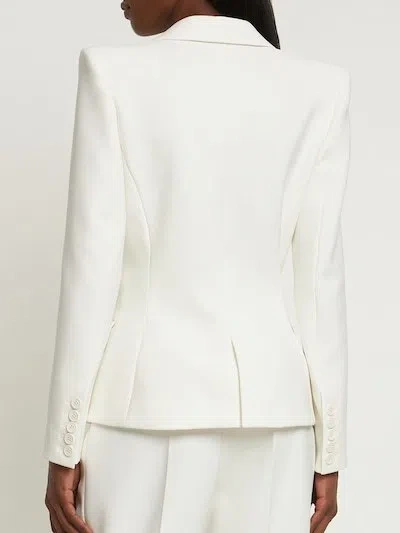 Alexandre Vauthier Double-breasted Blazer In White