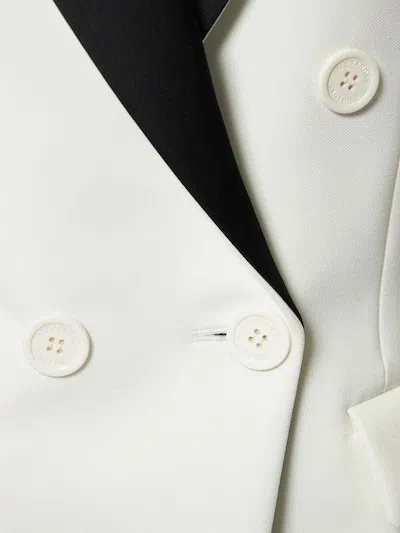 Alexandre Vauthier Double-breasted Blazer In White