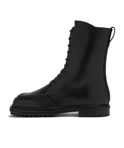 Aeyde Tate Boot Ankle Heeled Boots In Black
