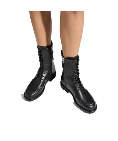 Aeyde Tate Boot Ankle Heeled Boots In Black
