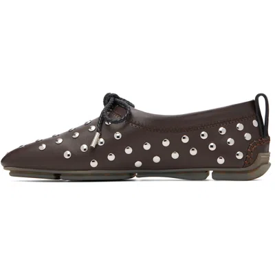 Wales Bonner Chakra Ballet Flat In Brown