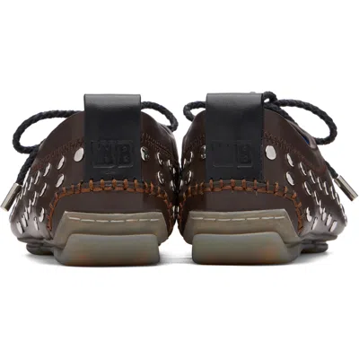 Wales Bonner Chakra Ballet Flat In Brown