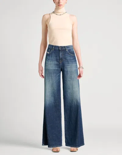 Diesel Bootcut Jeans In Blue