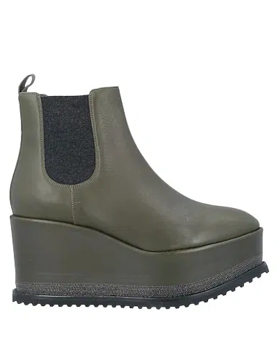 Brunello Cucinelli Ankle Boots In Black