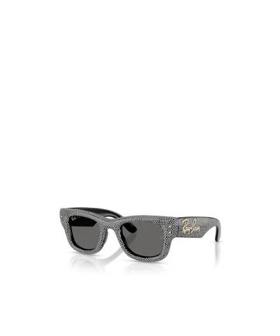 Ray Ban Square-frame Sunglasses In Gray