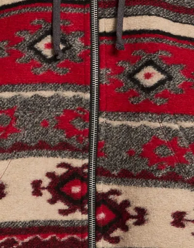Diesel Multi-color Woolen Single-breasted Coat In Multi