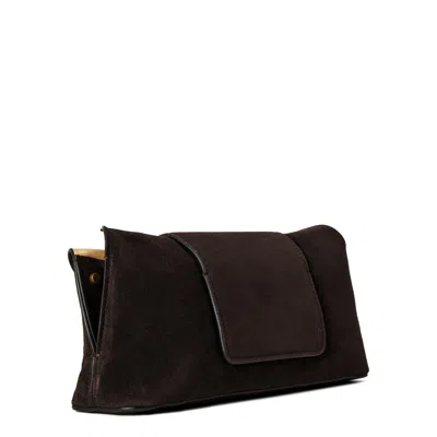 Versace Solid Color Shoulder Bag In Red