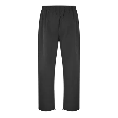 Essentials Drawstring Athletic Pants In Black