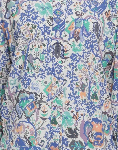 Isabel Marant Printed Long-sleeved Cover-up In Multi