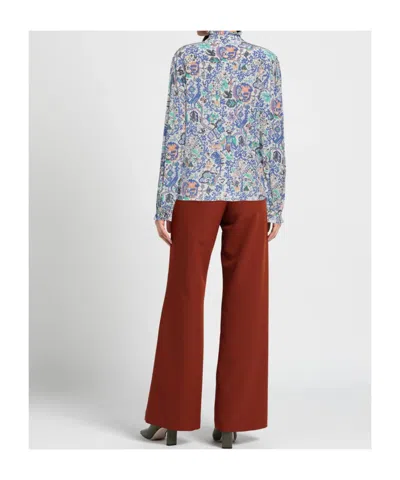 Isabel Marant Printed Long-sleeved Cover-up In Multi