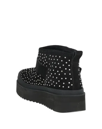 Tory Burch Mellow Studded Platform Ankle Boots In Black