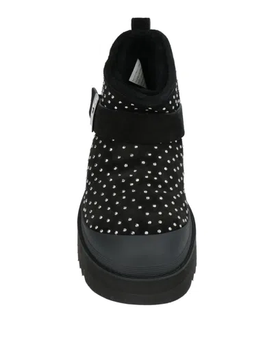 Tory Burch Mellow Studded Platform Ankle Boots In Black