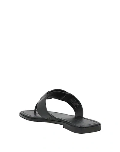 Tory Burch Flip Flops In Black
