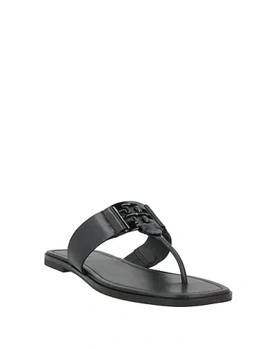Tory Burch Flip Flops In Black