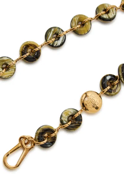Loewe Donut Chain Bag Strap In Multi
