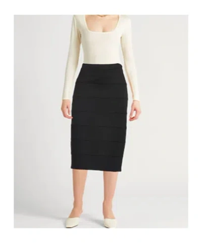 Max Mara Midi Skirts In Black