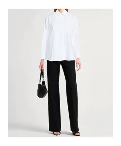 Maxco. Solid Colour Shirts  Blouses In White