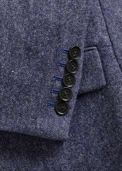 Veronica Beard Vega Dickey Wool Blazer In Blue