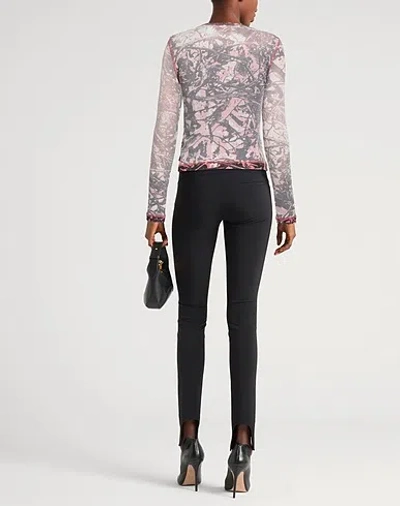 Diesel Printed Long-sleeved T-shirt In Multi