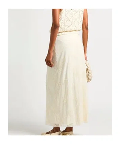 Maxco. Sequined Midi Skirt In White
