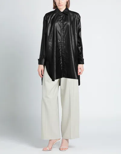 Maison Margiela Plain Taffeta Blouse In Multi