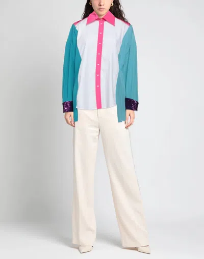 Dolce & Gabbana Patterned Shirts In White
