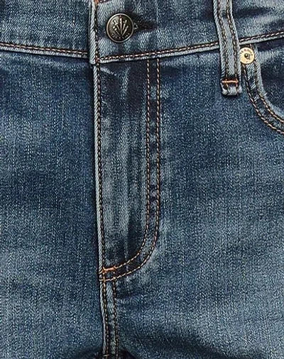 Rag & Bone Medium-colored Denim Leggings In Blue