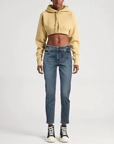 Rag & Bone Medium-colored Denim Leggings In Blue